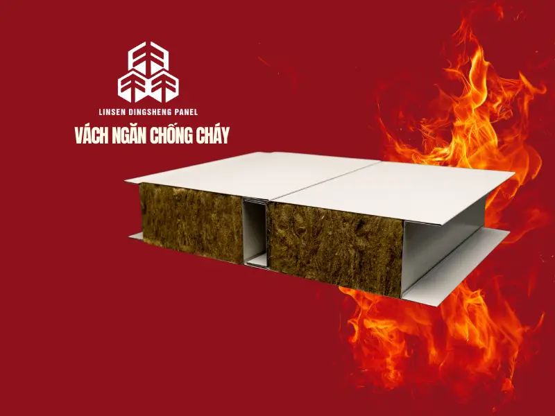 Vách Panel ngăn cháy EI 30